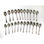 Silver coffee and teaspoons 7.67oz