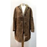 A Richard Draper sheepskin coat, approximate size large.Condition report: Width accross shoulders 20