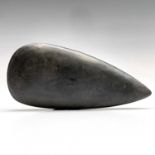 A Neolithic polished stone style axe head, length 16cm, width 7cm.Condition report: Note - In the