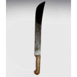 A mid 20th century machete by V & R Blakemore, Birmingham, stamped U.M.D. Total length 59cm.