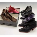 Five pairs of Jan Jansen ladies leather shoes (5)Condition report: The sizes are between a UK 6