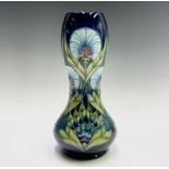 A Moorcroft 'Windsor Carnation' pattern vase, designed by Sally Tuffin, commissioned by Talents of