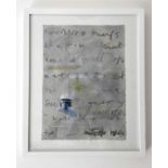 Jack MANDER‘Nothing usually happens In the morning’Mixed media on paper Signed and dated '2153 x