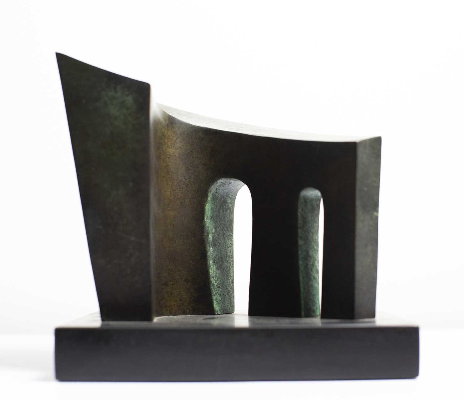 John Erskine MILNE (1931-1978) Persepolis Patinated bronze Dated and numbered 1/9 Further