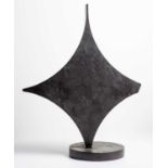 Brian WALL (1931) Star Form Bronze with dark brown patina Height 40.5cm Condition report: This