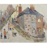 Fred YATES (1922-2008) Corner Cottage Oil on board 30 x 40cmCondition report: This unsigned but