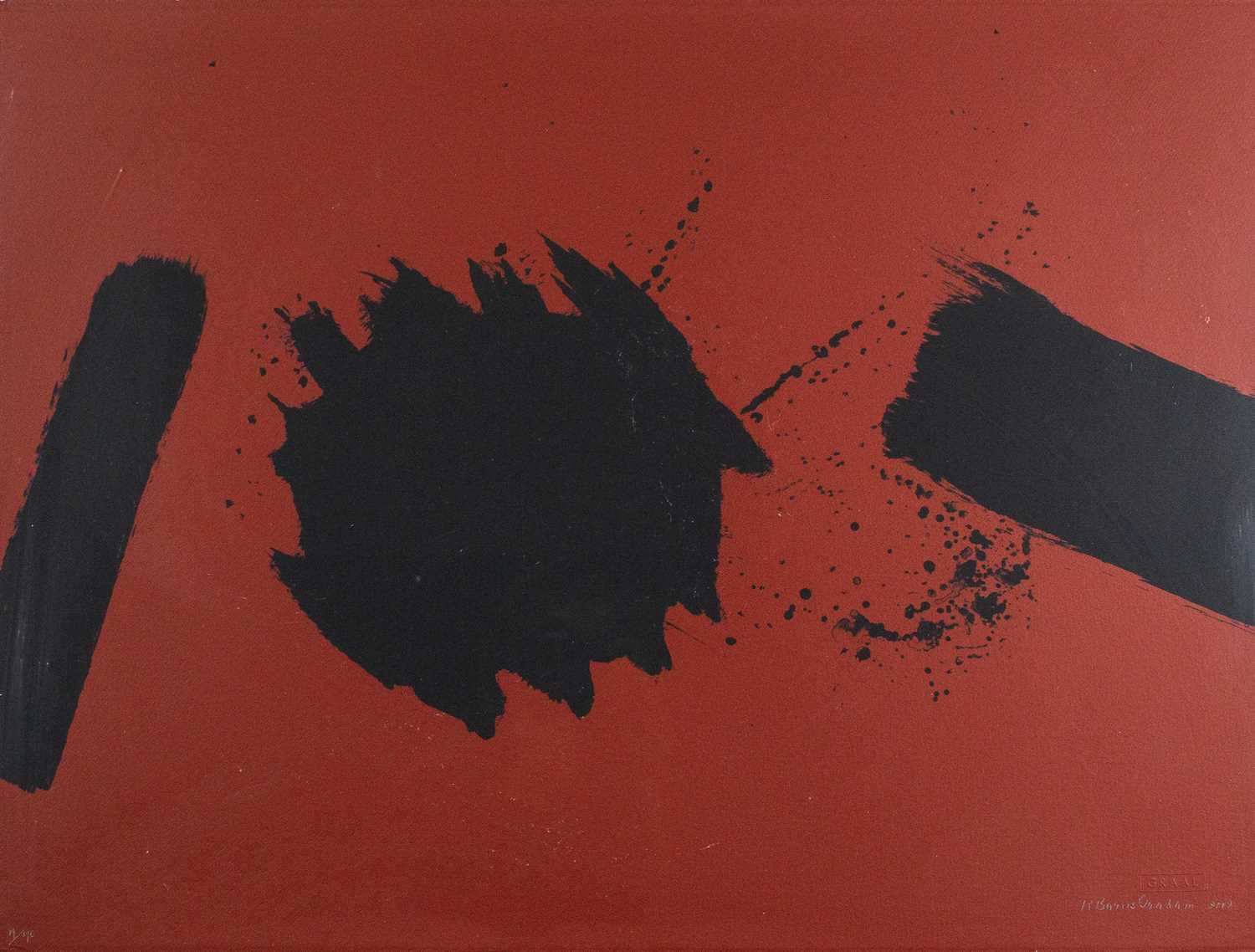 Wilhelmina BARNS-GRAHAM (1912-2004) Earth 1 Screenprint Signed, dated 2002 and numbered 11/70