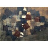 Wilhelmina BARNS-GRAHAM (1912-2004) Dancing Squares Mixed media Signed and dated 1962 Further