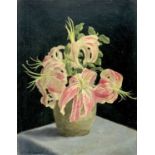 Gerald Trice MARTIN (1893-1961) Lilies Oil on board Signed 35 x 27.5cm