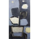 Margaret MELLIS (1914-2009) Plant (Grey), 1960 Oil on board Initialled Signed and inscribed to verso