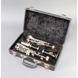 A Boosey and Hawkes clarinet "The Regent" cased