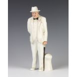 A Royal Doulton figure Sir Winston Churchill HN3057 modelled by Adrian Hughes 27cm