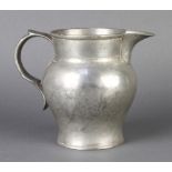 A Crown and Rose pewter spouted jug to commemorate the 450th anniversary of the Worshipful Company