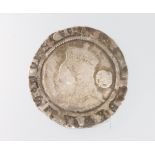 An Elizabeth I hammered silver sixpence 1574