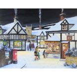Alan King, oil on canvas signed "Anna's Toy Shop, Wiltshire Memories" dated 2005 35cm x 45cm