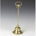 A Victorian bell shaped doorstop 42cm h x 15cm w x 7cm d