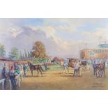 John Gregory King (1928-2014), artists proof "The Houghton Sale 2000" signed, 47cm x 61cm