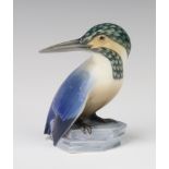 A B & G figure of a kingfisher 1619 12cm