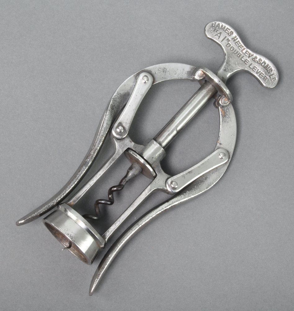 A James Heeley & Sons Ltd. A1 double lever corkscrew