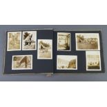 A 1930's Girl Guide photograph album containing a collection of black and white photographs of