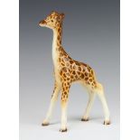 A Beswick figure of a giraffe, small 853, modelled Arthur Greddington, natural gloss 18.4cm This lot