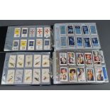 A collection of various Wills, Players and Ogdens cigarette cards contained in 2 albums