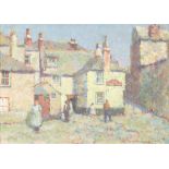 **Arthur Hayward (1889-1971), impressionist oil on board, 'The Sloop Inn, St Ives" signed, 24cm x
