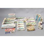 Six Kitmaster model railway carriages boxed and a collection of Airfix OO model railway locomotives,