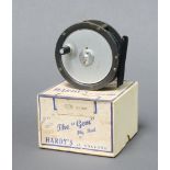 A Hardy Gem trout fly fishing reel, retaining most of original finish and in original cardboard box