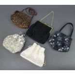 Five ladies evening bags