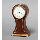 Knight & Gibbins, a Victorian style battery operated mantel timepiece with quartz movement,