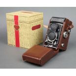 A Rolleicord camera complete with instructions and original box