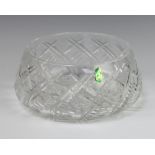 A Waterford Crystal fruit bowl 18cm