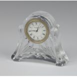 A Waterford Crystal timepiece 9cm