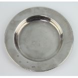 A silver armada dish Sheffield 1985, 15.5cm, 176 grams