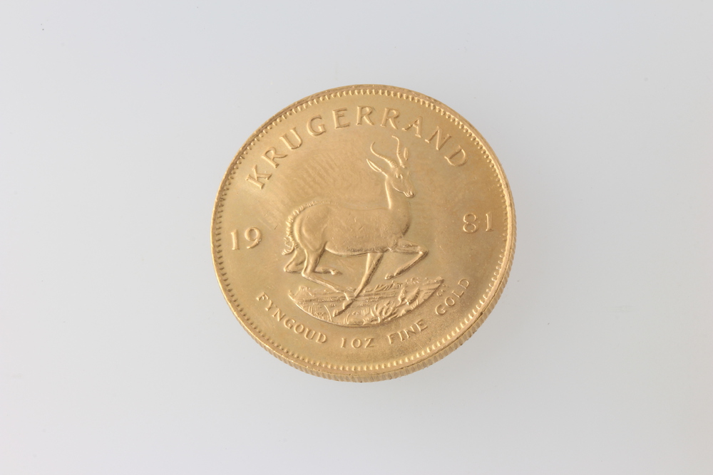 A Krugerrand 1981