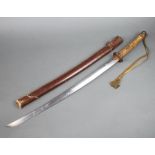 A 1930's, World War Two Japanese Company officers Shin Gunto (military sword), the blade 68cm long