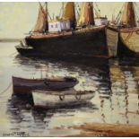 FISHING BOATS, HOWTH HARBOUR by Norman J McCaig