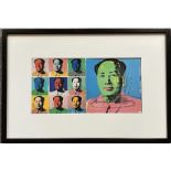 MAO TSE-TUNG (ANNOUNCEMENT) by Andy Warhol