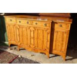 A 20thC sideboard. Approx 60" wide Please Note - we do not make reference to the condition of lots