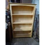 21st four tier bookshelf. Approx. 59" tall x 39 1/2" wide Please Note - we do not make reference