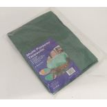A 9 ft x 12ft green multi purpose tarpaulin Please Note - we do not make reference to the