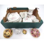 A quantity of ceramics to include Royal Doulton, Aynsley etc. Please Note - we do not make reference