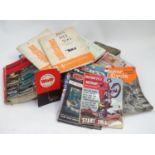 A quantity of assorted books, to include Negretti and Zambra publication for the BSA B53 500CC