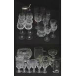 A quantity of drinking glasses to include Stein, tankards, wine glasses etc. Please Note - we do not