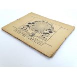 An early 20thC Daily Mail Nipper Annual comic strip book, containing vintage advertisements to