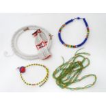 Beadwork jewellery Please Note - we do not make reference to the condition of lots within