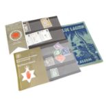 A 1969 set of 5 prince of wales investiture stamps and a set of 6 Iceland stamps Please Note - we do