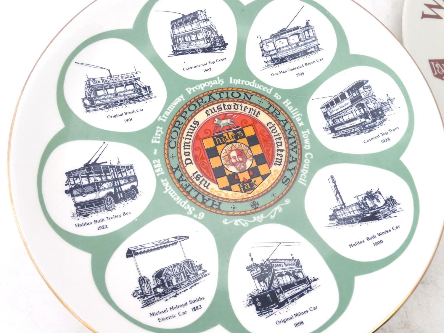 4 commemorative / souvenir plates for the Yorkshire town of Halifax. Please Note - we do not make - Image 4 of 9