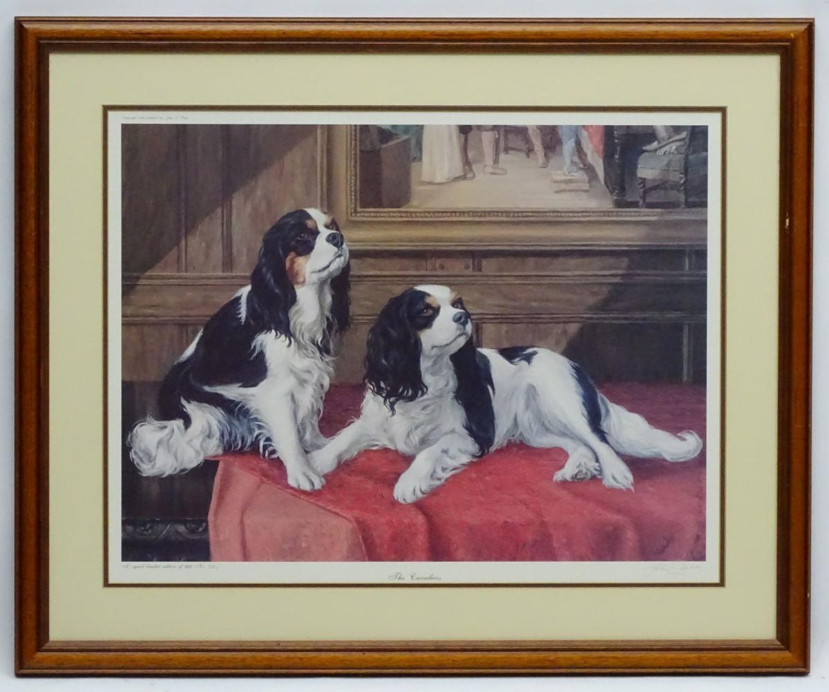 John L Baker (1922) Canine School, Limited edition signed coloured dog print 234/500, ' The